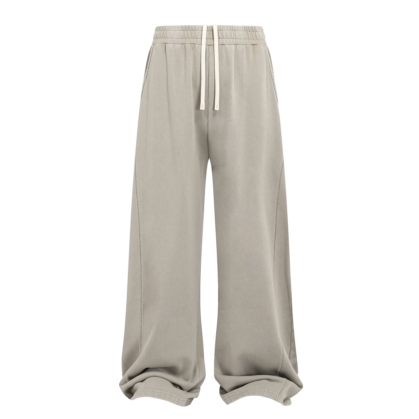 Men's Sweatpants Edge Grinding and Snowflake Frying Water Washing Process Sweatpants From a Trendy Brand Custom Embroidered