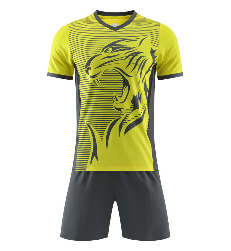 Wholesale Customize 6 Color Quick Drying Football Uniform Set Multiple Processes to Choose From Summer Version Fashion Suit