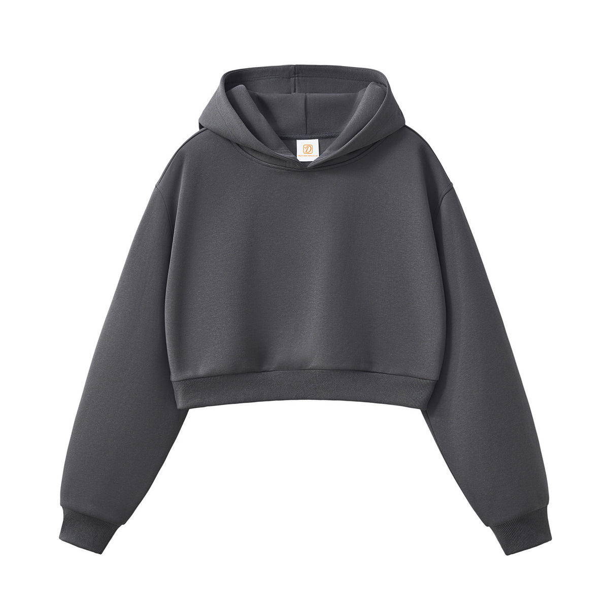 Customized 350gsm Sporty Short Sleeved Low Cut Women's Hoodie Non Fleece Complete Set of Samples L Women's Hoodies & Sweatshirts