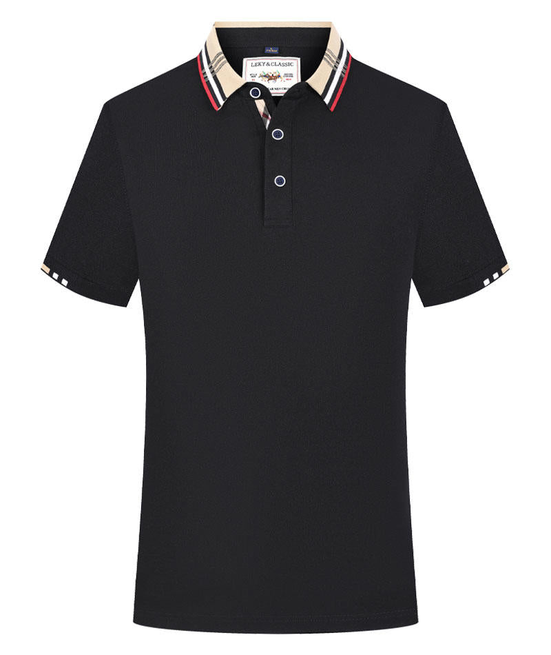 Wholesale China Basic7 Color Multi Color Graphic Short Sleeved Polo Shirt Free Sample Polo Shirt Personalized Design Autumn