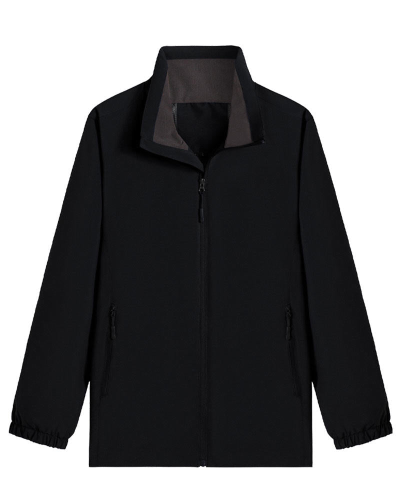 Custom 5 Color Crew Neck Jacket Raincoat Trench Coat Fiber High Grade Mesh Fabric Lining+four Sided Elastic Waterproof Fabric
