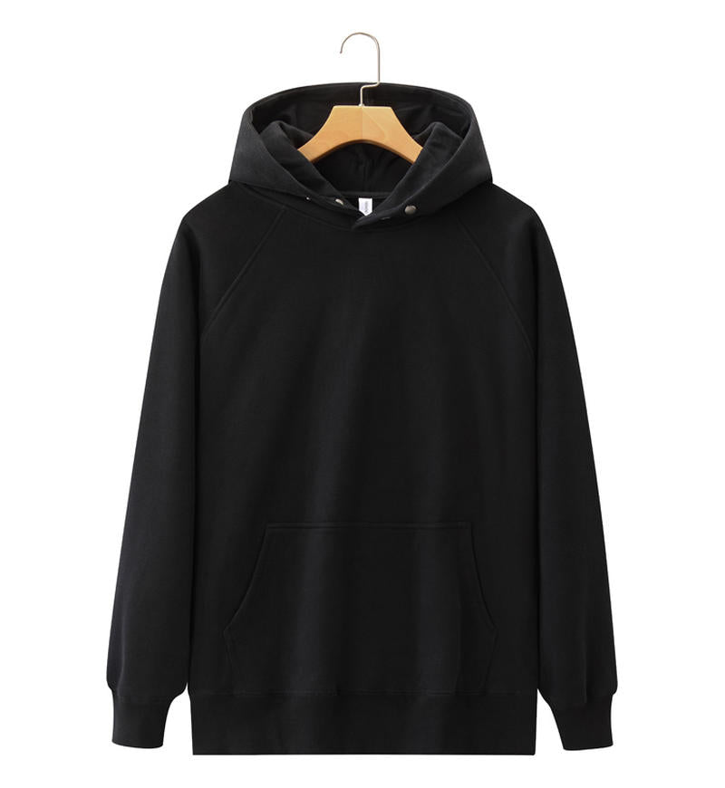 Oem Brand Customizable Favorite 7 Color Slanted Shoulder Hoodless Rope Double Button Collar Hooded Sweatshirt Fashion Style