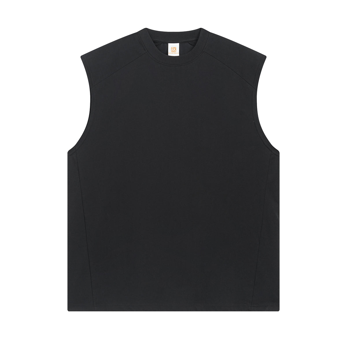 Cool Feeling Sleeveless Vest Loose Fitting Men's Short Sleeved T Shirt with Personalized Retro Design Customized t Shirts