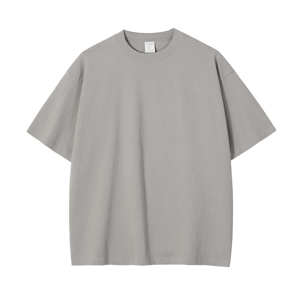 t Shirt Printing Custom 8 Color Heavyweight Water Washed Short Sleeved T Shirt  Loose Fit Short Sleeves Cotton Streetwear Style