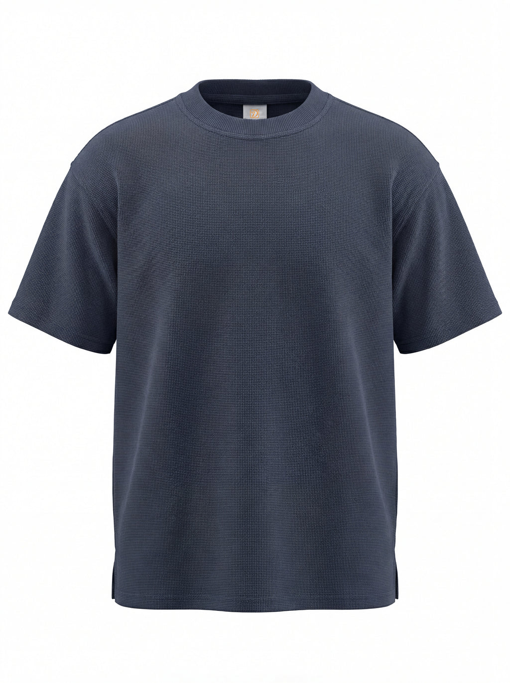 Streetwear Custom Drop Shoulder T-shirt Heavyweight Round Neck Pure Color Short Sleeve Embroidery logo Personalized T-shirts