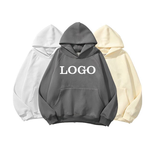 Wholesale Hoodie Manufacturer Streetwear Custom New Design High Quality Wireless Raglan Sleeve Personalized Chaeap Men's Hoodies