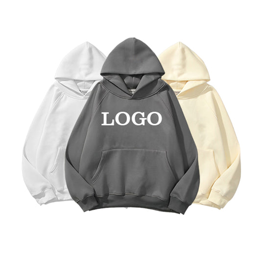 Wholesale Hoodie Manufacturer Streetwear Custom New Design High Quality Wireless Raglan Sleeve Personalized Chaeap Men's Hoodies