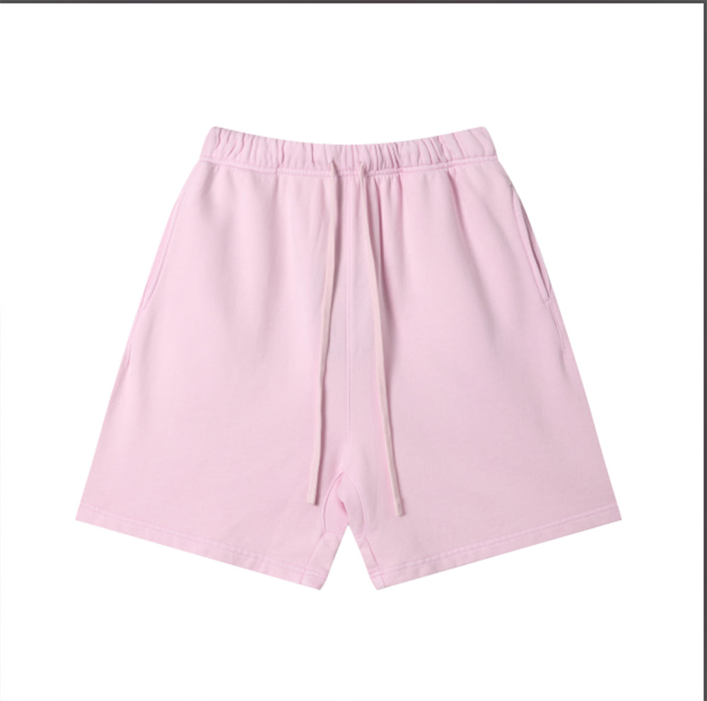 Customized Loose Fitting Cotton Casual Brand Shorts Heavy Duty Washing Distressed Loose Five Inch Shorts Free Sample Shorts
