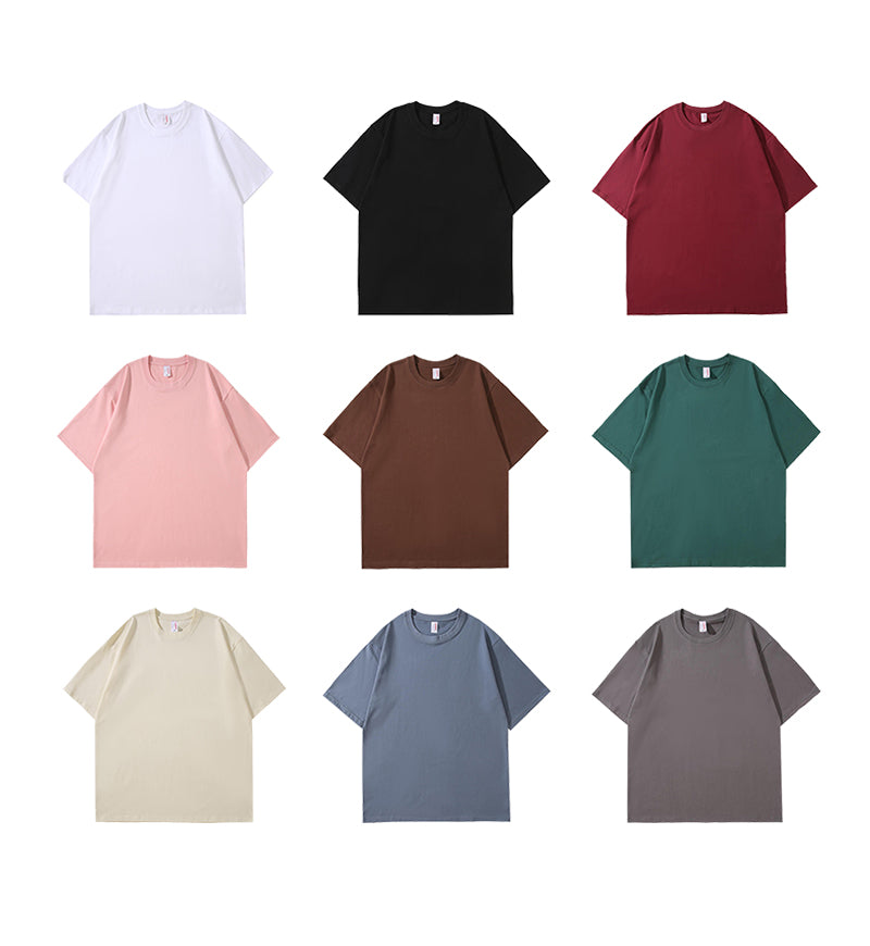 2026 New Summer Tshirts Custom logo Fashionable Design High Quality 220g 100% Cotton Dtf Transfers for t Shirts Men's T-shirts
