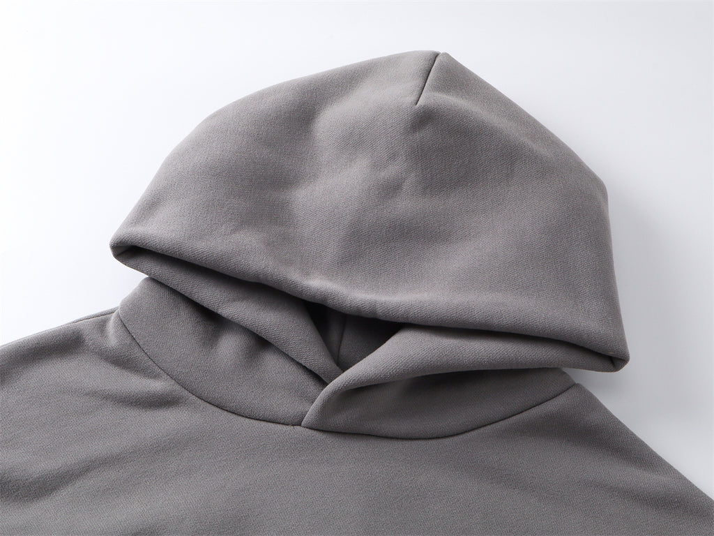 Wholesale Custom High Quality Soft Clothing  Fleece Fashion Pullover Cheap Drop Shoulder Hoodies and Sweatshirts