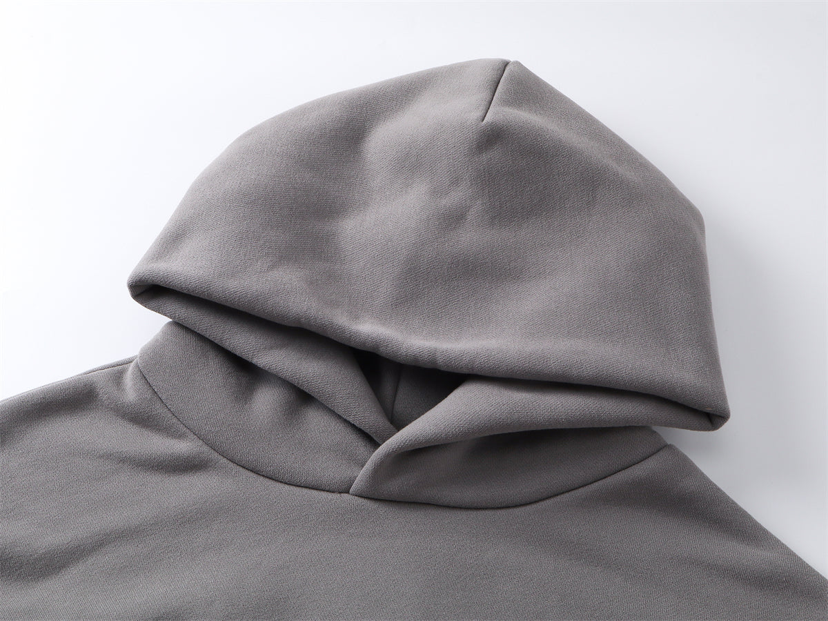 Wholesale Custom High Quality Soft Clothing  Fleece Fashion Pullover Cheap Drop Shoulder Hoodies and Sweatshirts