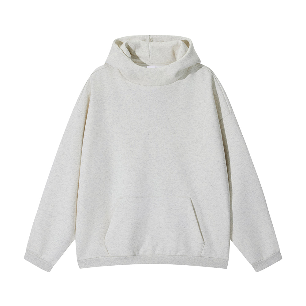 High Quality Drop Shoulder Hoodie Custom Puff Printing Crew Neck Blank Fleece Casual Streetwear New Design Hoodies Wholesale