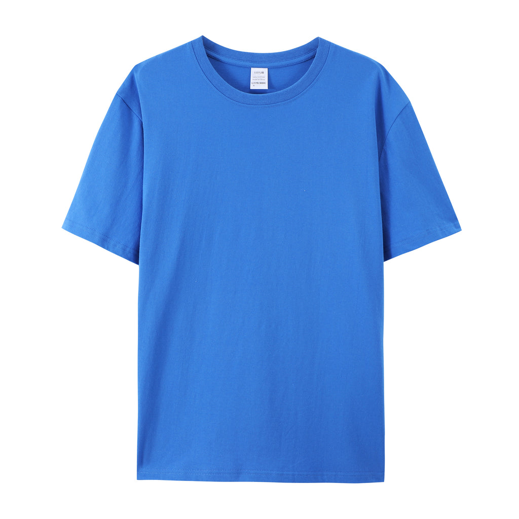 Wholesale T-shirt New Design Heavy Cotton Blank Round Neck High Quality Regular Fit Short Sleeve Personalized Men's T-shirts