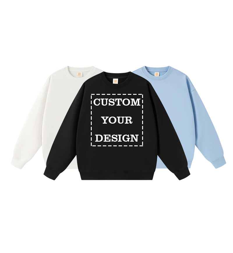 Heavyweight Blank Pullover Hoodie Custom Crew Neck High Quality Pure Color Streetwear French Terry Mens Hoodies and Sweatshirts