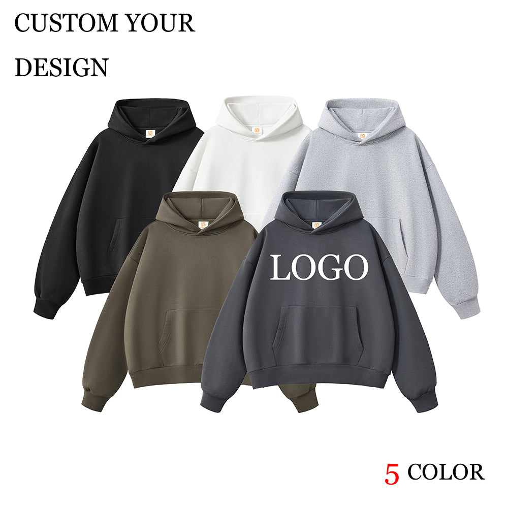 Manufacturer Hoodies Blank High Quality Custom Fleece Streetwear Fashionable Distressed Wholesale Men's Hoodies & Sweatshirts