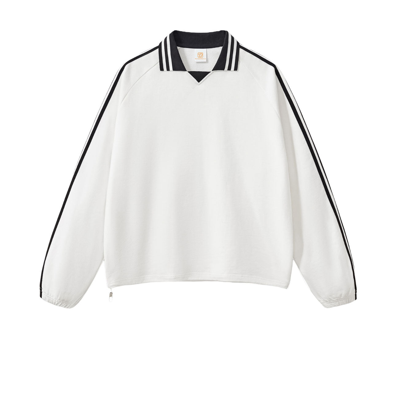 Wholesale Price Hoodies Custom Streetwear Fashion Polo Heavy Weight Heavy Cotton Stand Collar High Quality Men's Hoodies