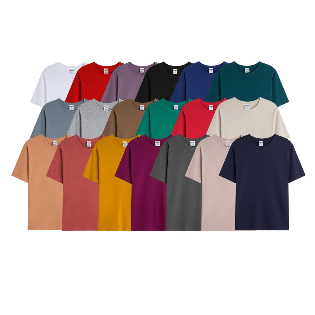Wholesale Men's T-shirts Custom 100% Cotton Custom logo Tshirt High Quality Streetwear O-neck Blank Screen Printed Cheap t Shirt