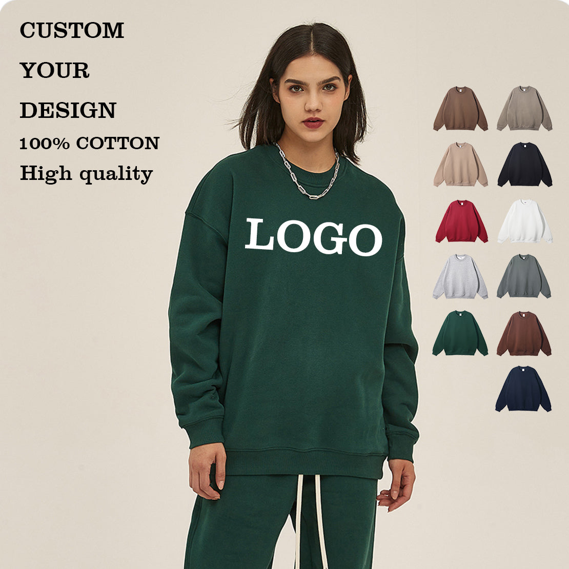 Casual Heavyweight Hoodie Wholesale Unisex High Quality Blank Heavy Cotton Streetwear Drop Shoulder Wireless Fleece Hoodies