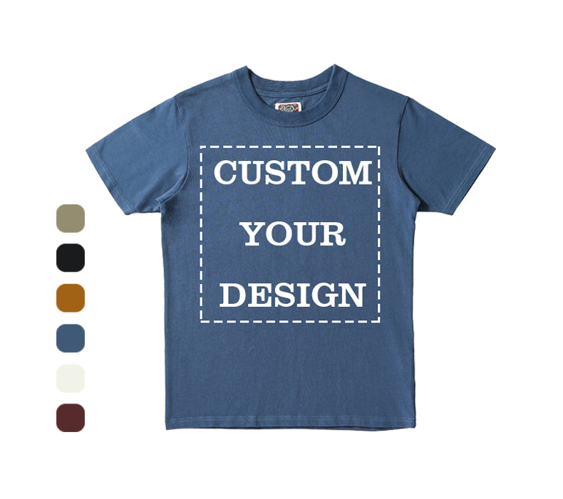 Customized High Quality T-shirt 2026 Summer New Design Short Sleeve Heavyweight 100% Cotton Distressed Streetwear Plain t Shirt
