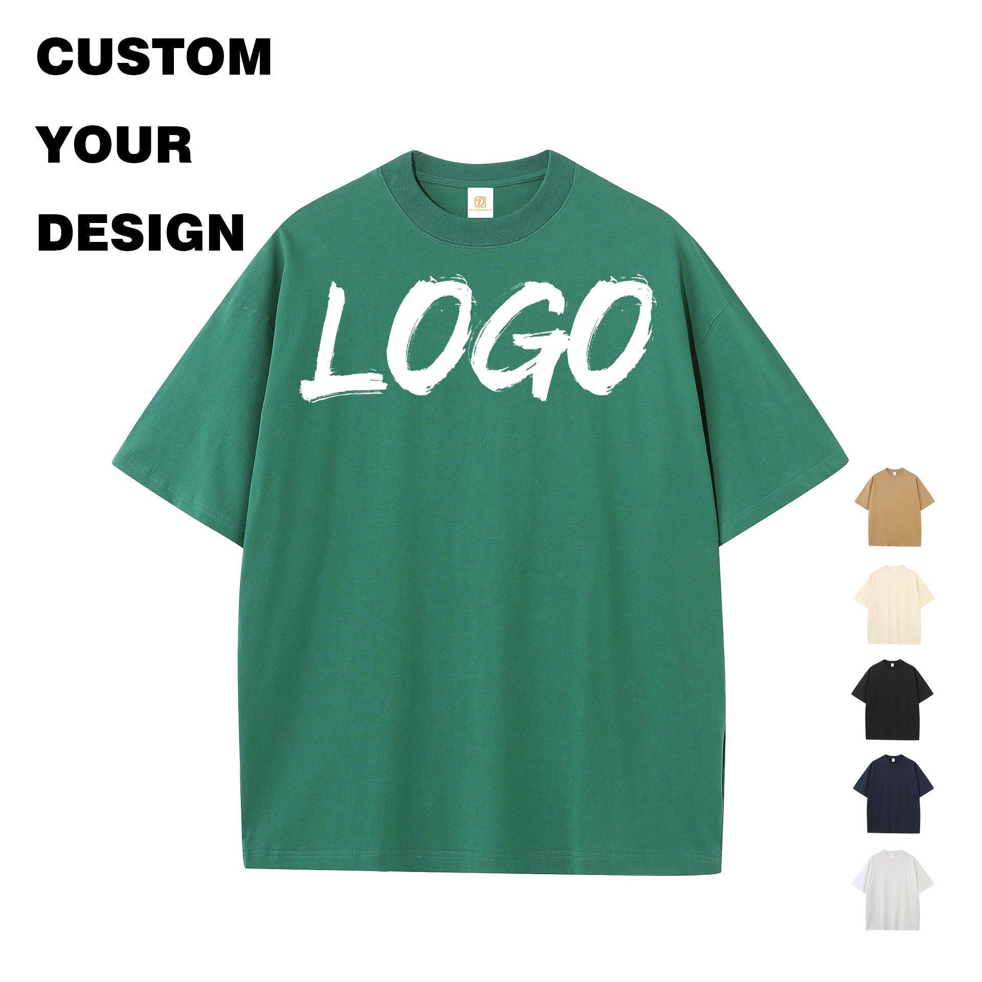 Customized t Shirts Unisex High Quality Blank Drop Shoulder Multi Color Heavy Cotton Streetwear Oversized Drop Shoulder Tshirt