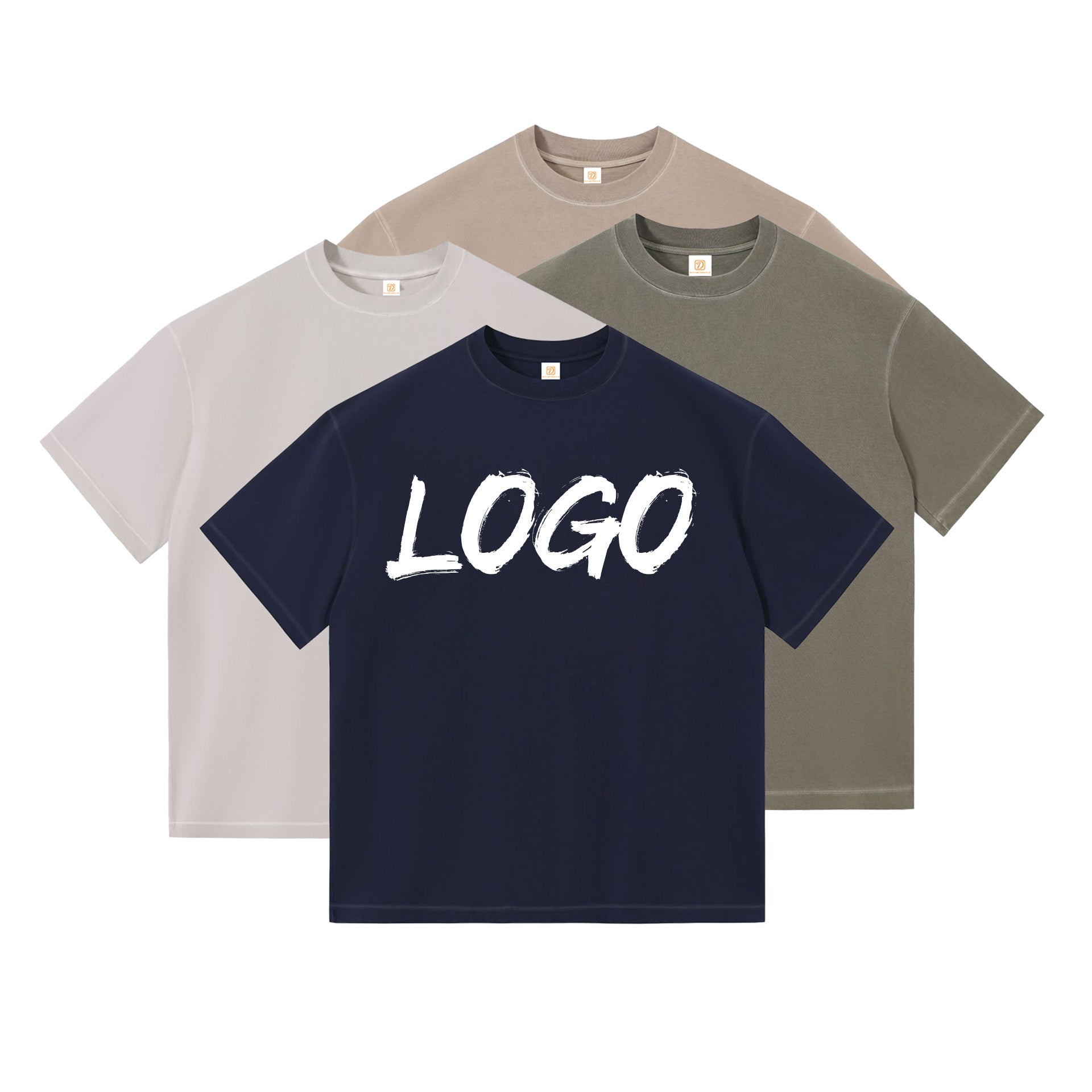 t Shirt Manufacturer Black Basic Streetwear Customized Distressed High Quality Pure Color Plus Size Men's Drop Shoulder t Shirt