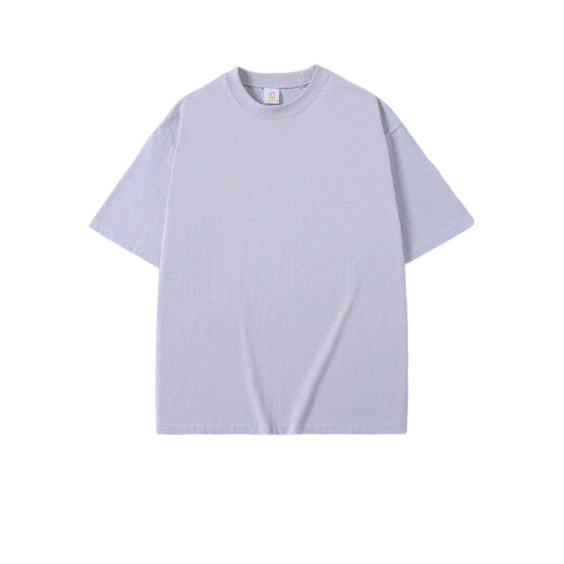 Wholesale Mens Clothing Streetwear Men's T-shirt Blank High Quality Distressed Embroidery Screen Printed t Shirt for Men