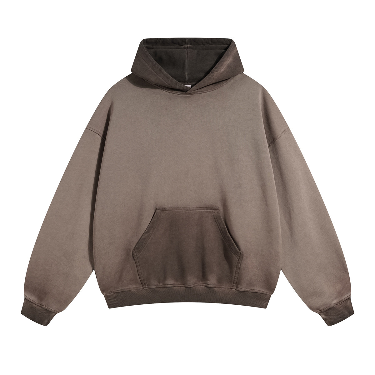 100% Cotton 430 Grams of Distressed Washed Loose Fitting Fashion Pullover Hoodies Loose Fitting Cotton Casual Brand Hoodies