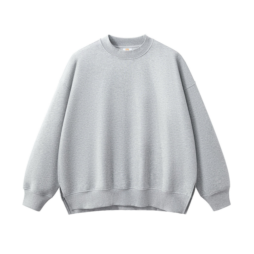 O-neck Fleece Custom Puff Printing Heavyweight 2026 New Style Fashion High Quality Pure Color Hoodies and Sweatshirts
