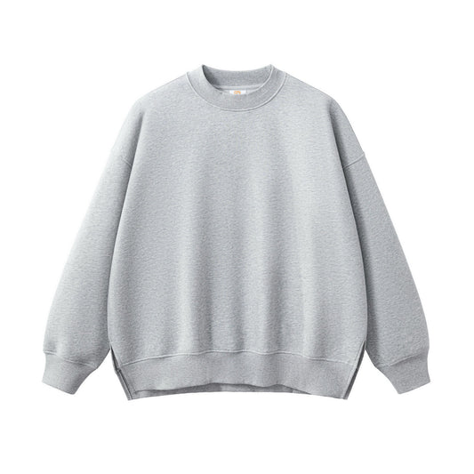 O-neck Fleece Custom Puff Printing Heavyweight 2026 New Style Fashion High Quality Pure Color Hoodies and Sweatshirts