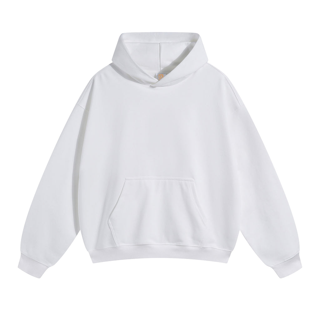 American Plain Style 430 Grams Heavyweight Fleece Hoodies Pullover Vstreetwear Unisex Puff Print  Hoodies High Quality