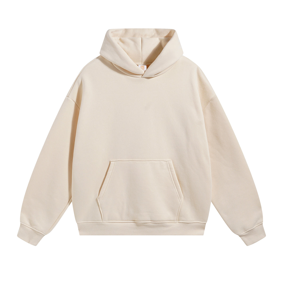 Hoodis with logo Thick Fleece Pullover with Dropped Shoulders Free Sample Hoodie Cheap Fashion Hoodies Puff Printing Hoodie