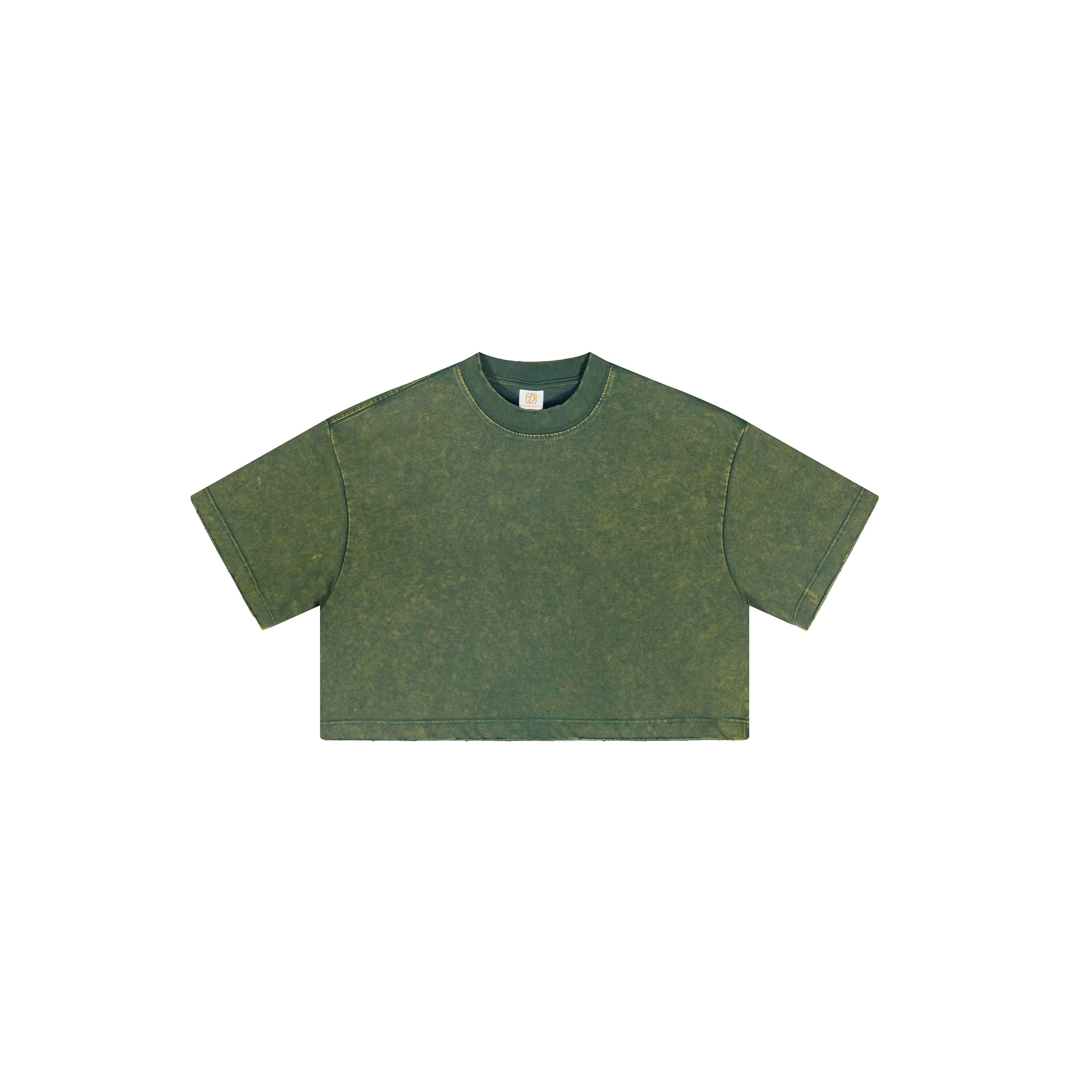 Custom logo T-shirt Sport High Quality Crop Top Washed Short Sleeve New Style O-neck Unisex Streetwear Wholesale T-shirt