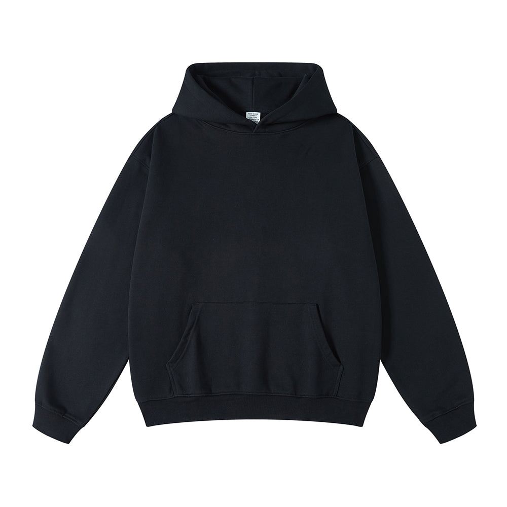 High Quality Hoodie Heavyweight Unisex Hoodie Fleece Pullover with No Hood and Shoulder Straps Terry Fabric American Style