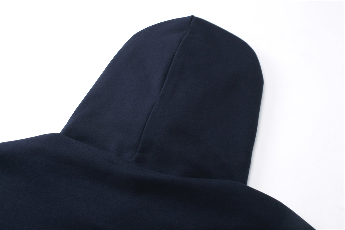 Manufacturer Hoodies Heavyweight Wholesale High Quality Puff Print Custom logo Patchwork Hoodies & Sweatshirts