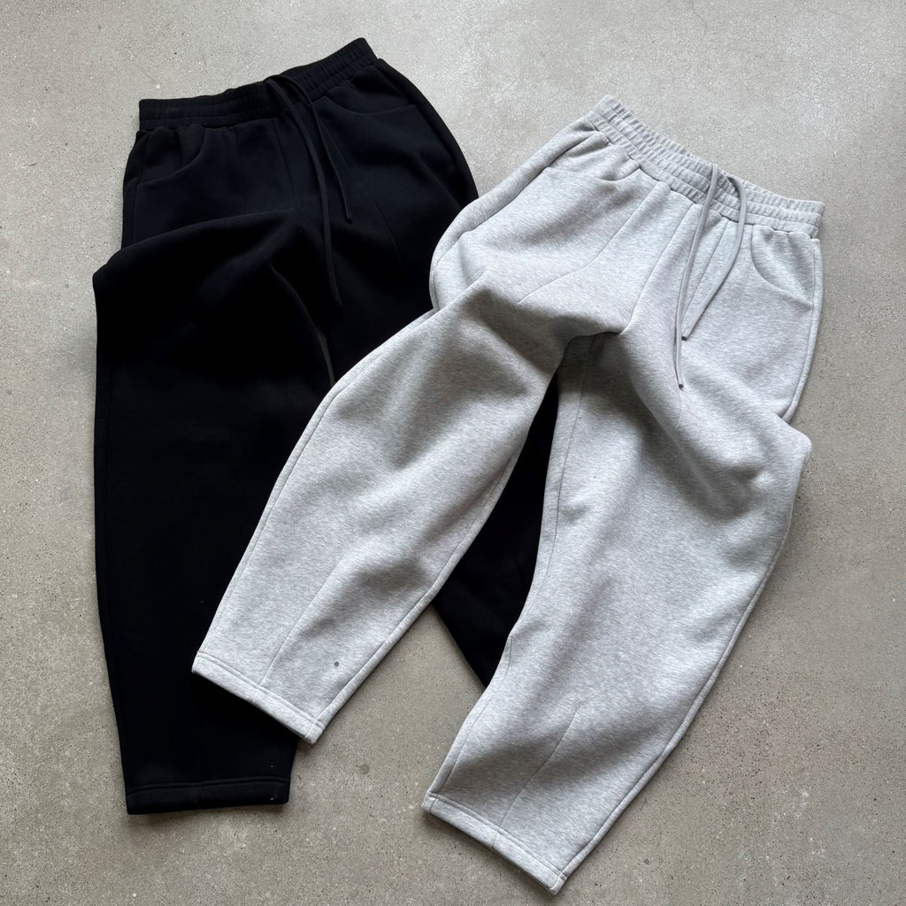 350g Heavyweight Sweatpants Custom logo Blank Polyester/Cotton High Quality Spring Streetwear Oversized Fleece Men's Sweatpants