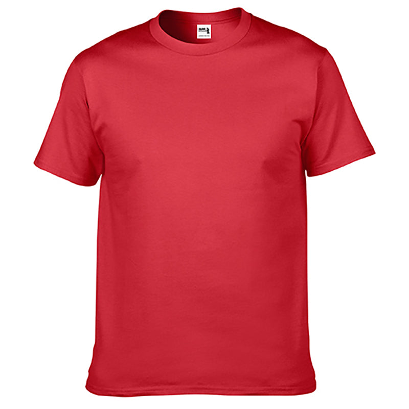 Men's T-shirts Heavy Cotton Custom logo Casual Short Sleeve High Quality Round Neck Design Streetwear Personalized T-shirt