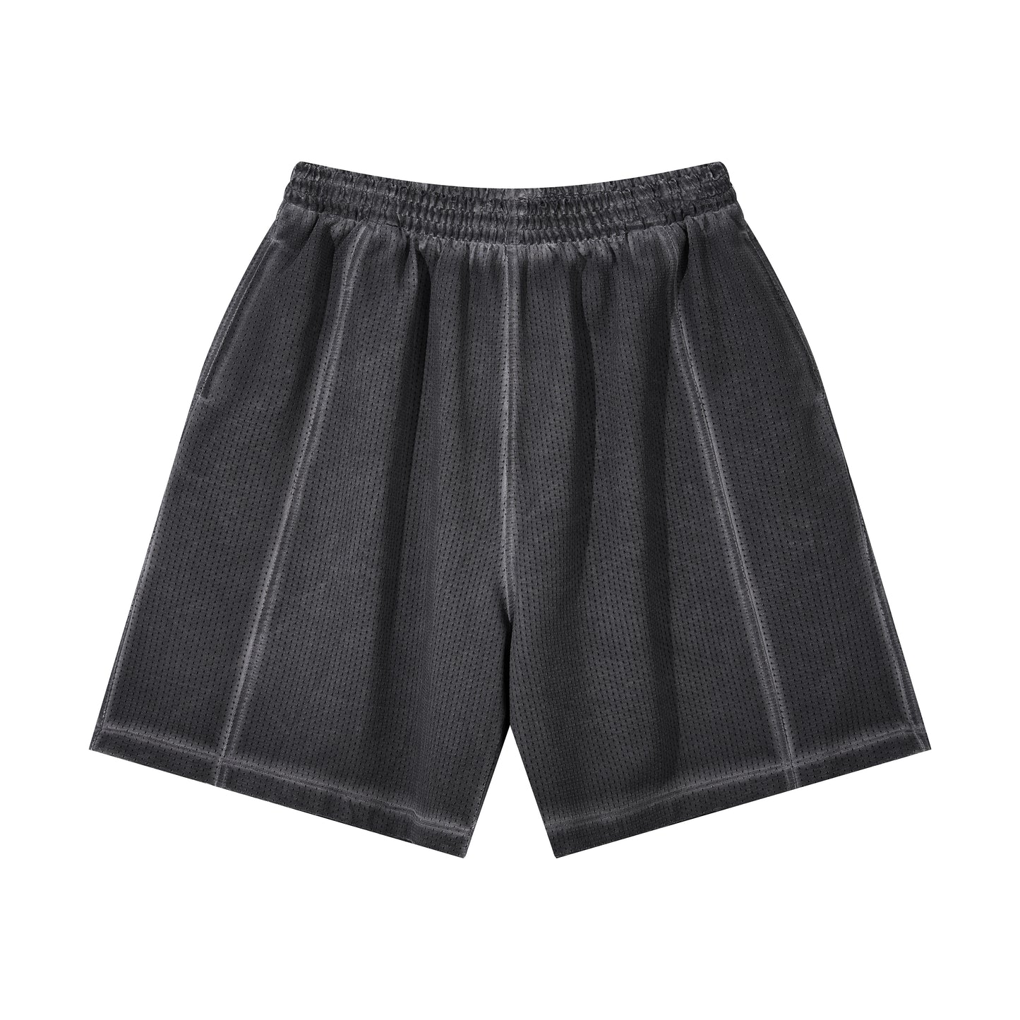 High Quality Custom T-shirt Set Black Zip up Sleeveless Fashion Summer Puff Printing Wholesale Men's T-shirt and Shorts