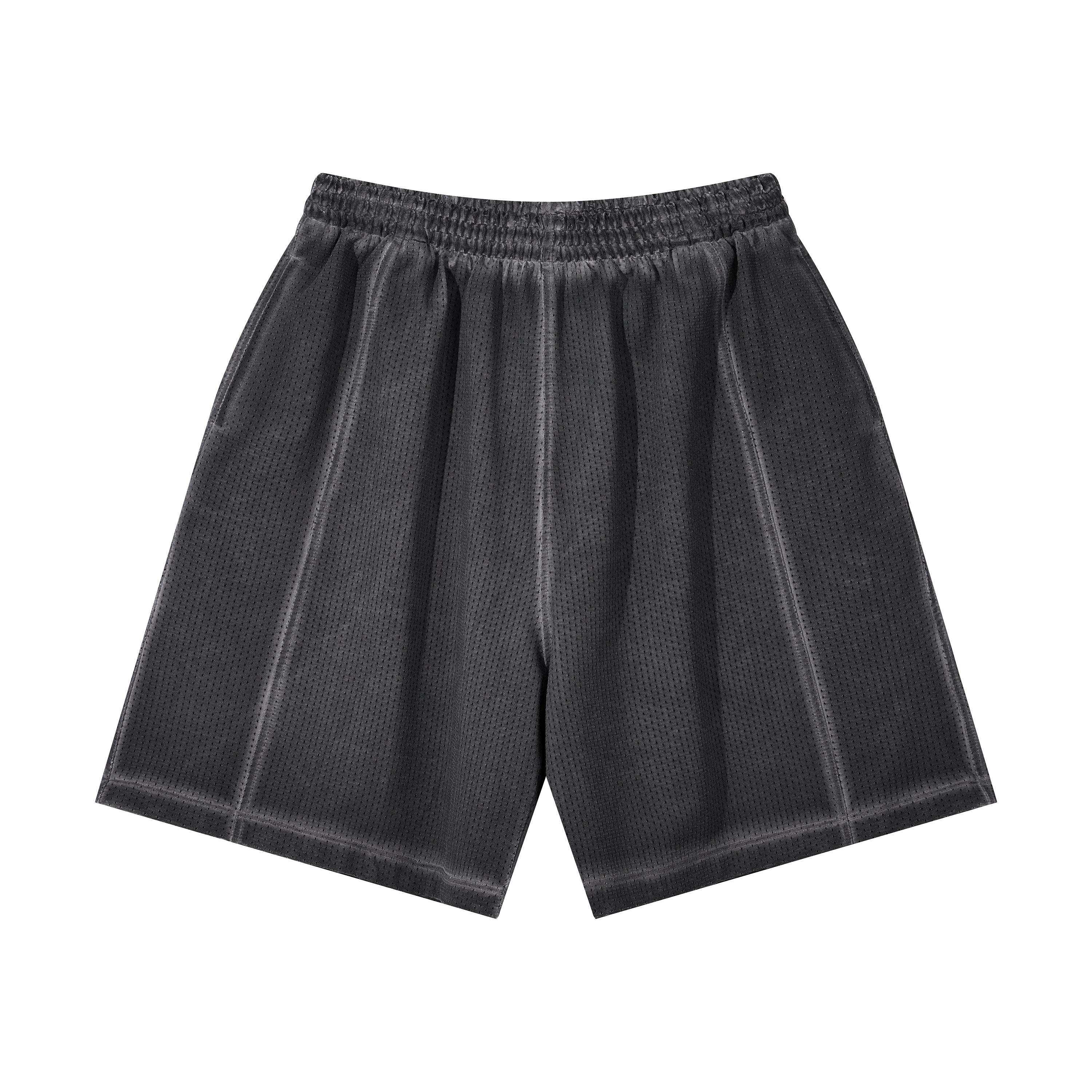Mens Clothing T-shirt Set Vintage Custom New Design Summer High Quality Washed Fashion Polyester Short Sleeve and Shorts Set