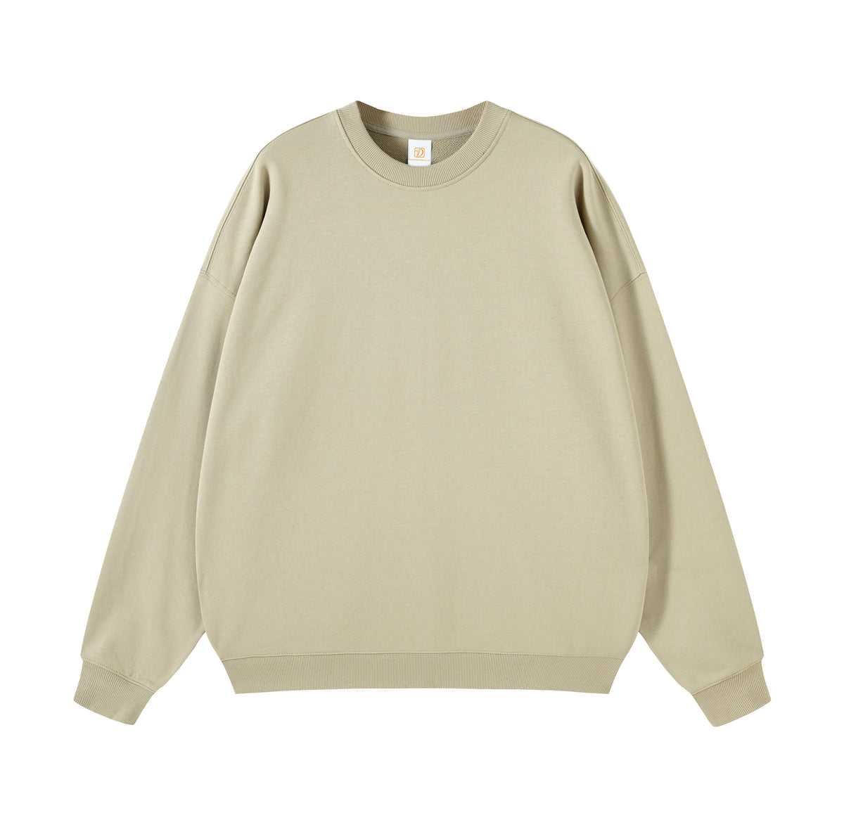 100% Cotton 400Gsm Pullover Oversize Sweatshirts Heavyweight Hoodie Crew Neck Sweatshirt Can Design Patterns for You for Free