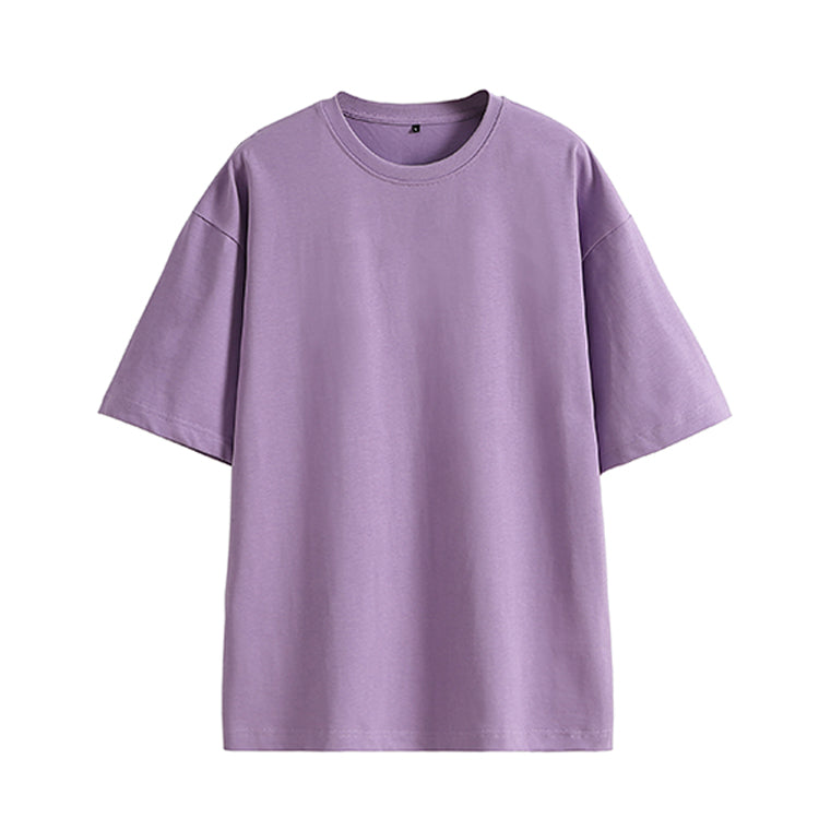 Customized t Shirts Streetwear Round Neck Blank Summer New Design Short Sleeve Distressed Embroidery High Quality Plain t Shirt