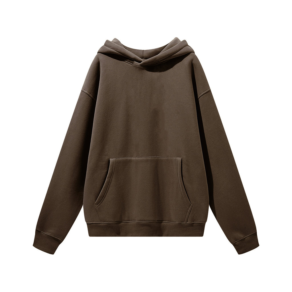 Customized logo 10 Color Unhooded Shoulder Sleeved Pullover Made of 100% Cotton Available Oversized High Quality Hoodie Unisex