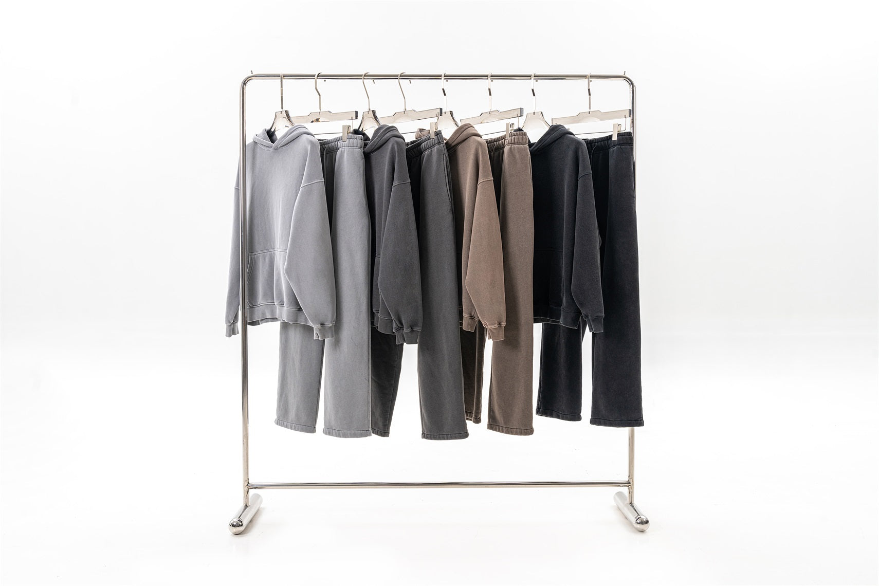 Wholesale Streetwear Heavyweight Fleece Custom French Terry Acid Wash Vintage Pullover High Quality Fashion Hoodie