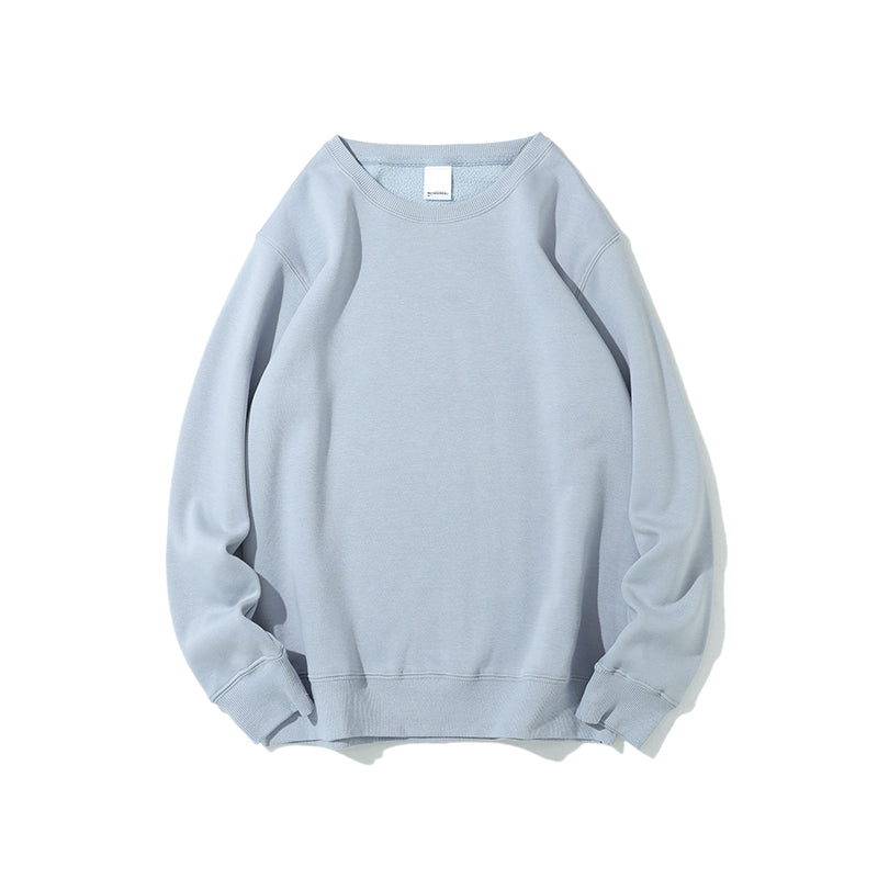 Plus Size Fleece Round Neck Blank Polyester and Cotton High Quality Streetwear Custom Puff Print Men's Hoodies & Sweatshirts