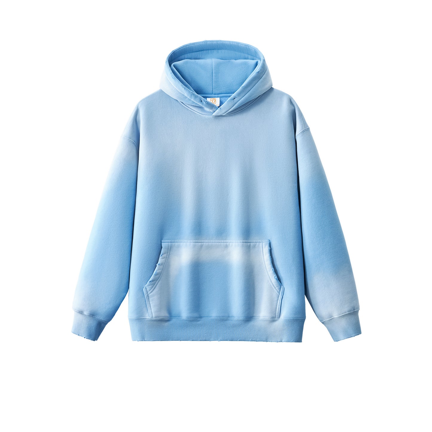 High Quality Fleece Thick Sublimation Vintage Hoodie Unisex Washed Drop Shoulder Pullover Heavyweight Hoodies & Sweatshirts
