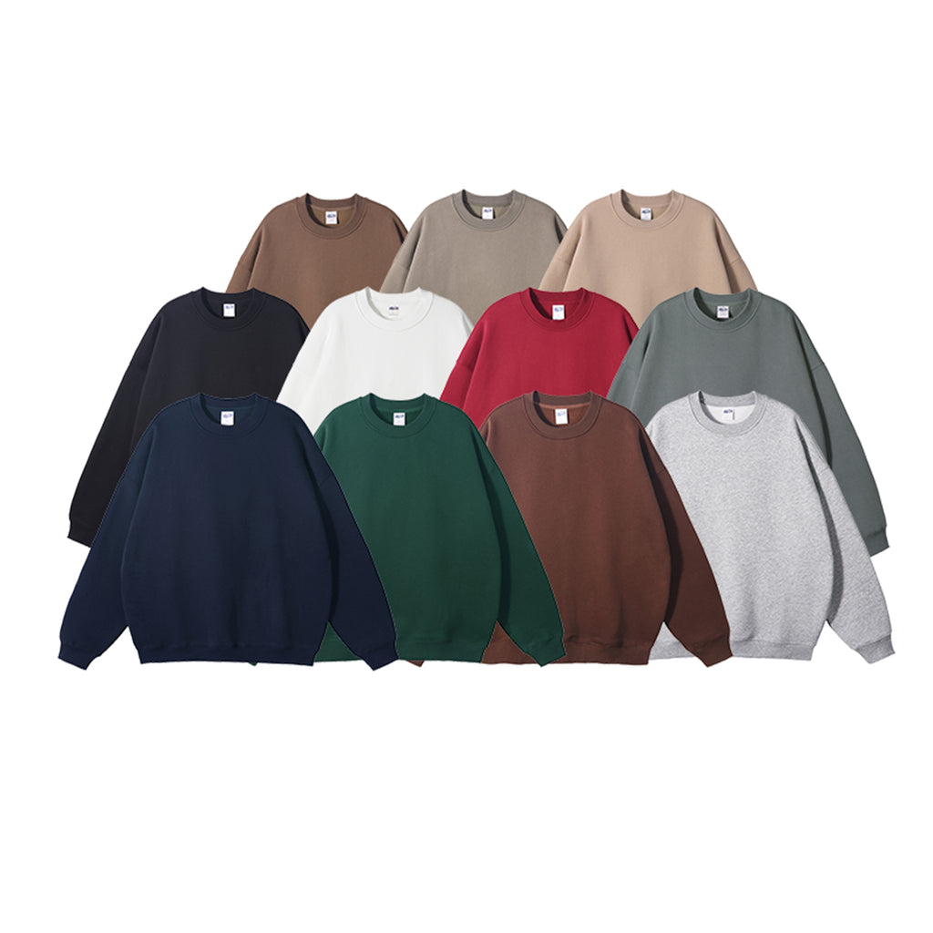 High Quality Streetwear Hoodie Blank Custom Crew Neck Fleece Pullover Multi Color New Design Heat Transfers for Hoodies