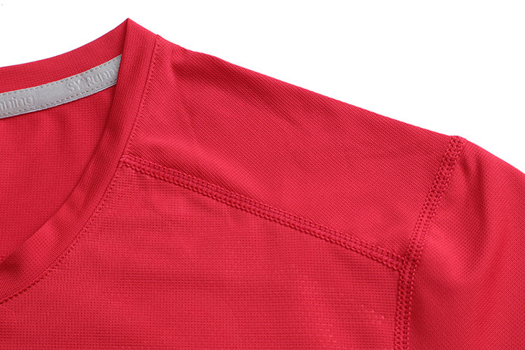 Custom T-shirt logo Plus Size Streetwear Quick-drying Black Round Neck High Quality Distressed Embroidered Plain Fashion Tshirts