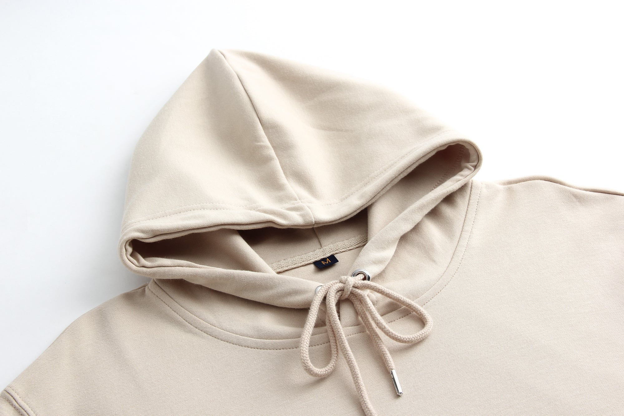 Custom Wholesale Oversized Pure Color Heavyweight High Quality Streetwear Screen Printed Polyester / Cotton Winter Thick Hoodies