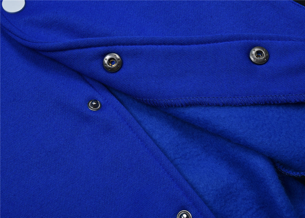 600G Heavyweight Custom Baseball Jacket Unisex High Quality Screen Printed Streetwear Wholesale Oversized Hoodie