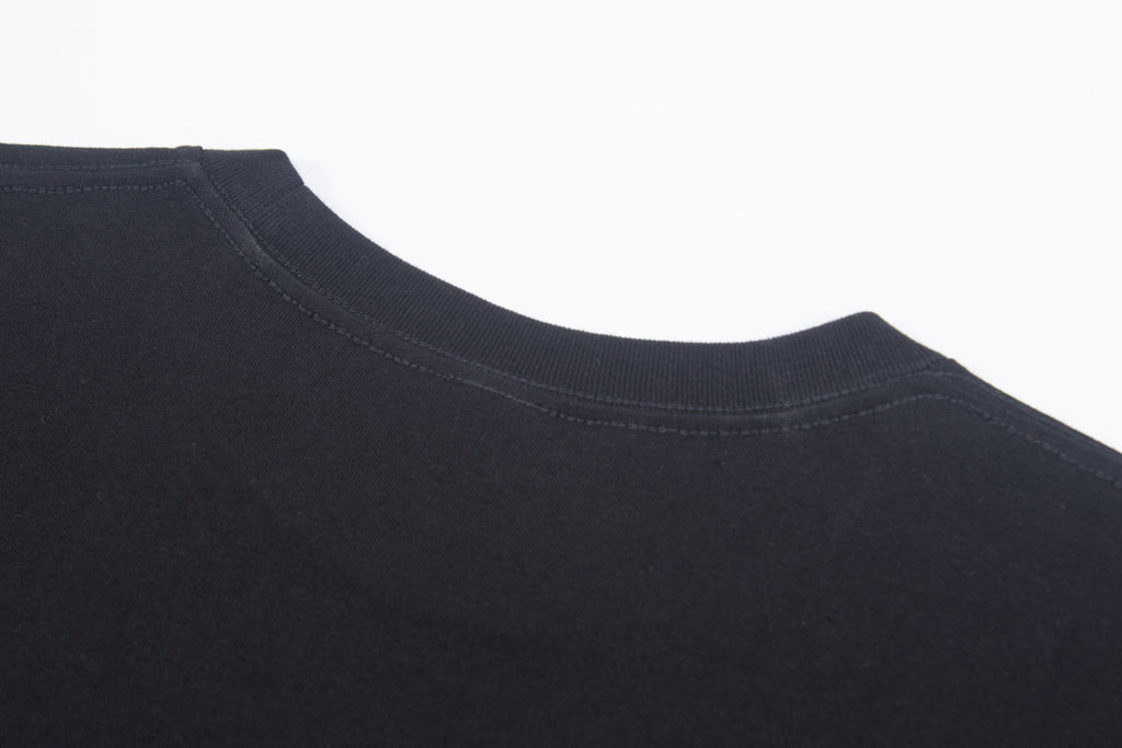 Plus Size Custom Men's T-shirts 100% Cotton Loose High Quality Streetwear Heavyweight  Drop Shoulder Distresse Embroidered T-shirt