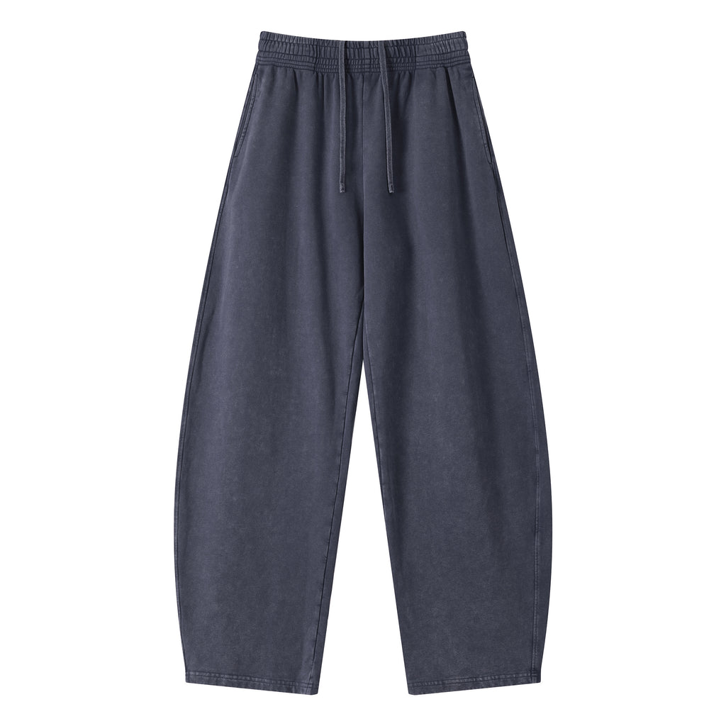 Heavyweight Sweatpants Custom Washed 100% Cotton High Quality Multi Color Casual Fashion Design Screen Print Sweatpants